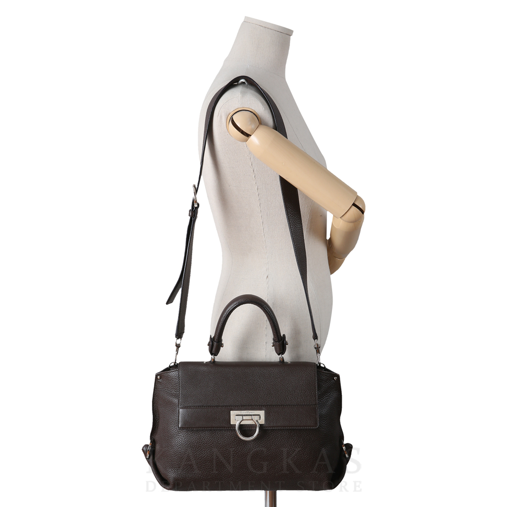 FERRAGAMO(USED)페레가모 소피아백 미듐